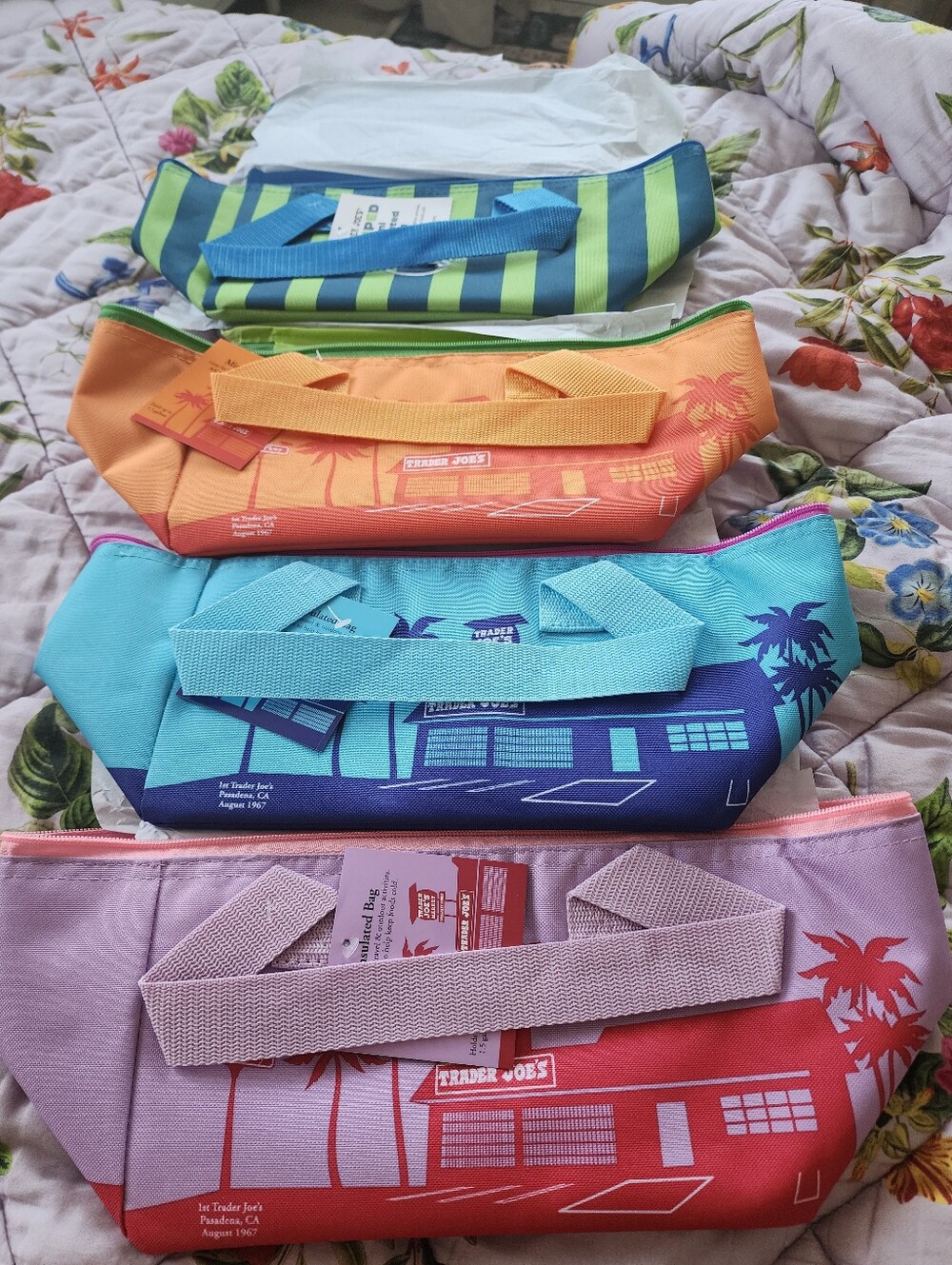 Trader Joes Mini Insulated Bags